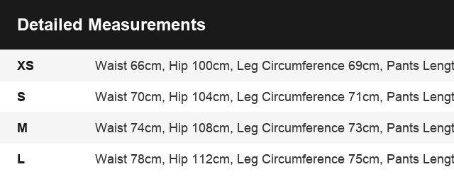 Size Guide