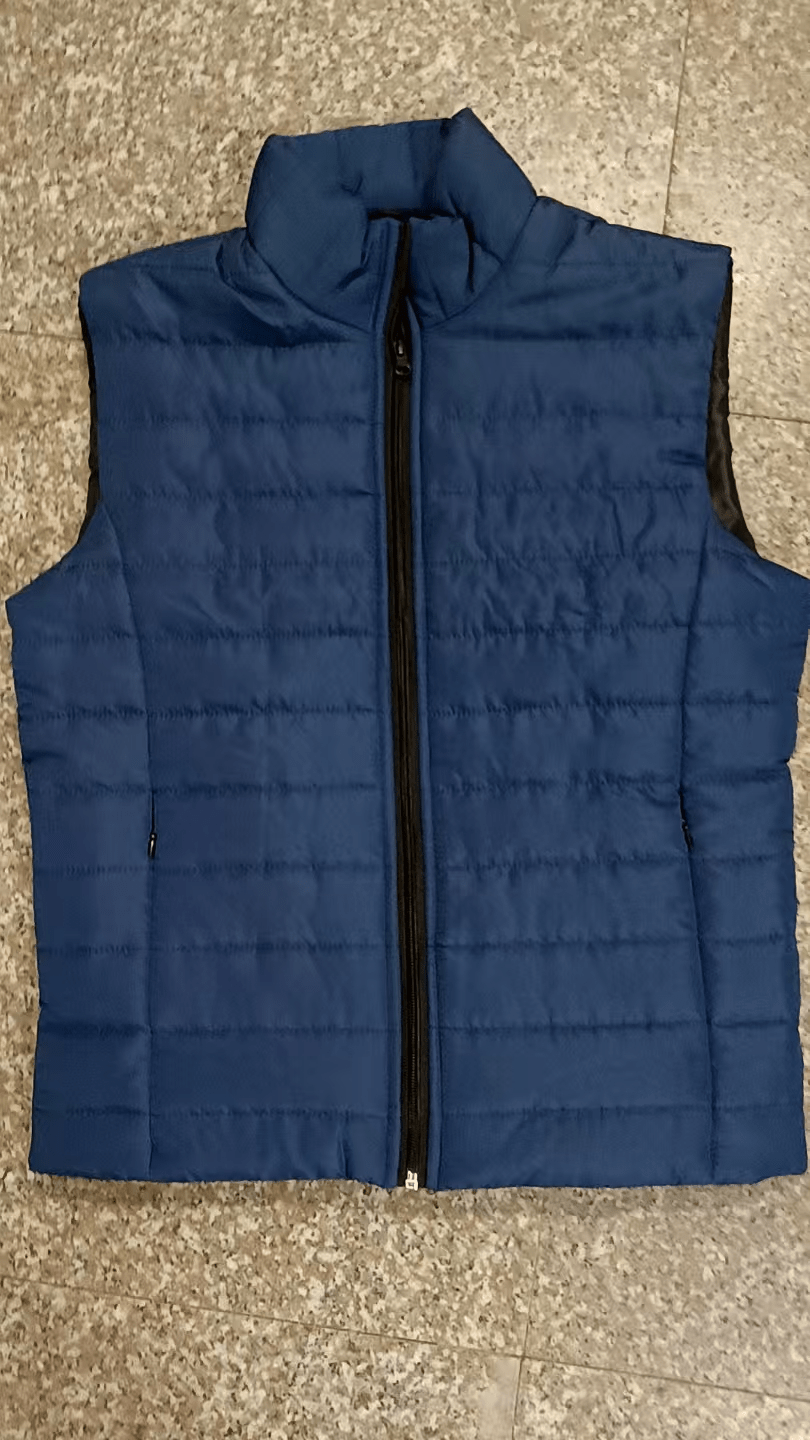 OLANE Agila Padded Puffer Vest BlueMMen's Coats & Jackets