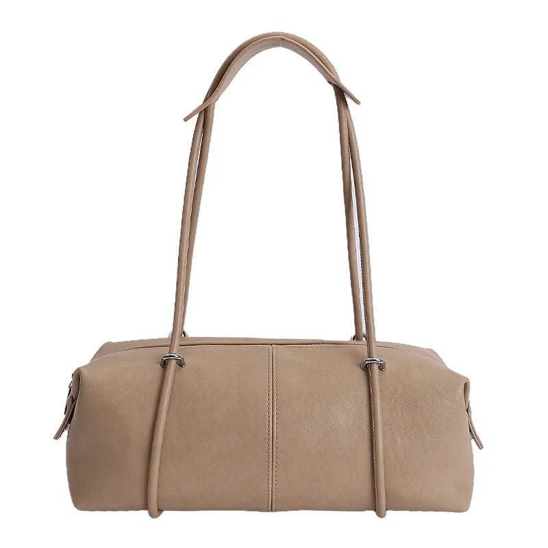 OLANE Boston Leather Pillow Shoulder Bag GreenWomen's Handbags
