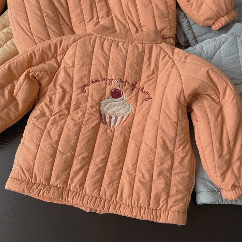 Olane Brand Baby Winter Coat Jacket Orange90 (1 - 2Y)Baby Clothing