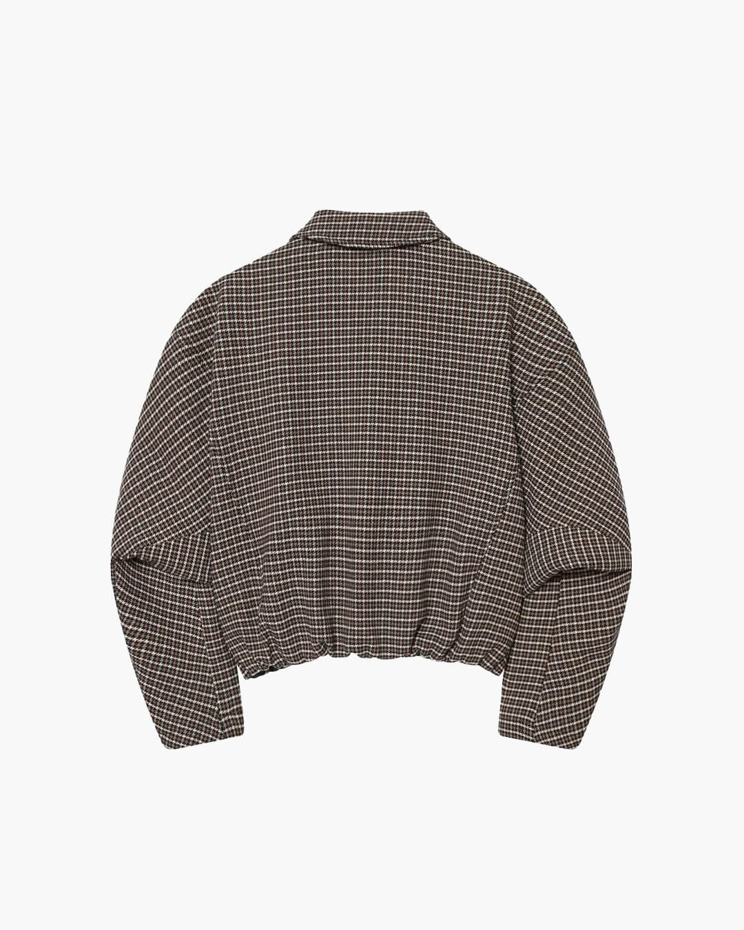 OLANE Houndstooth Zip-Up Jacket & Skirt Set Jacket OnlySWomen's Sets