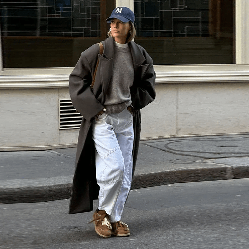 OLANE Lara Maxi Coat BrownSWomen's Coats & Jackets