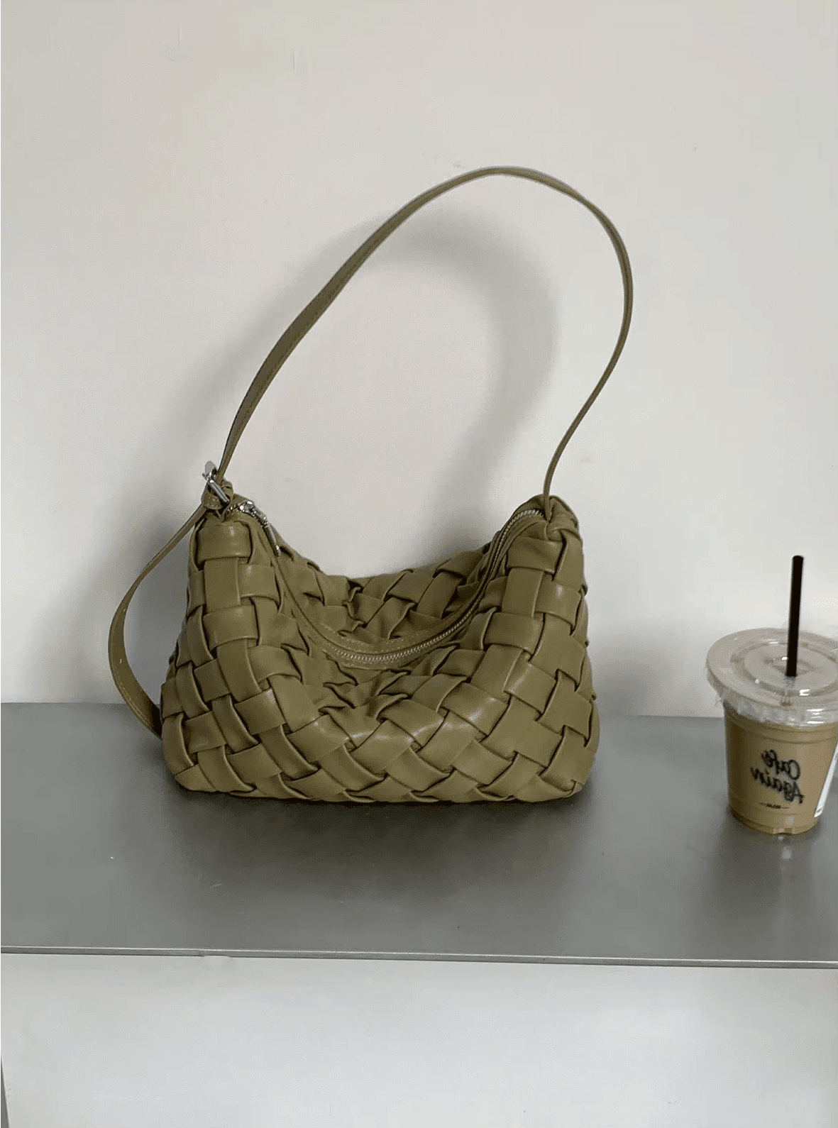 OLANE Minimalist Hobo Shoulder Bag BlackWomen's Handbags