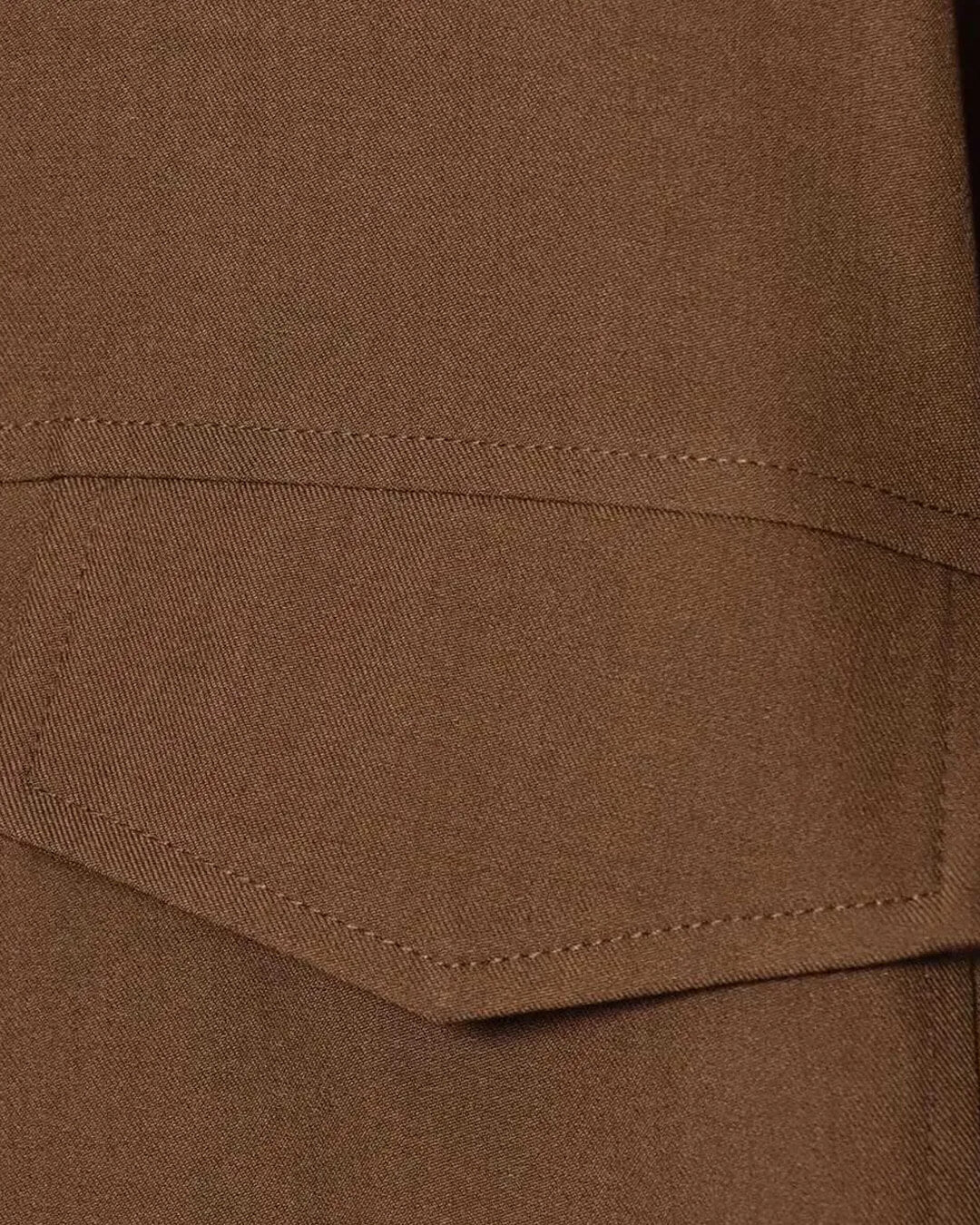 OLANE Stylish Brown Cropped Zip Jacket BrownSWomen's Coats & Jackets