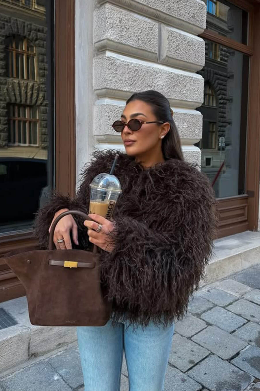 OLANE Lara Faux Fur Coat