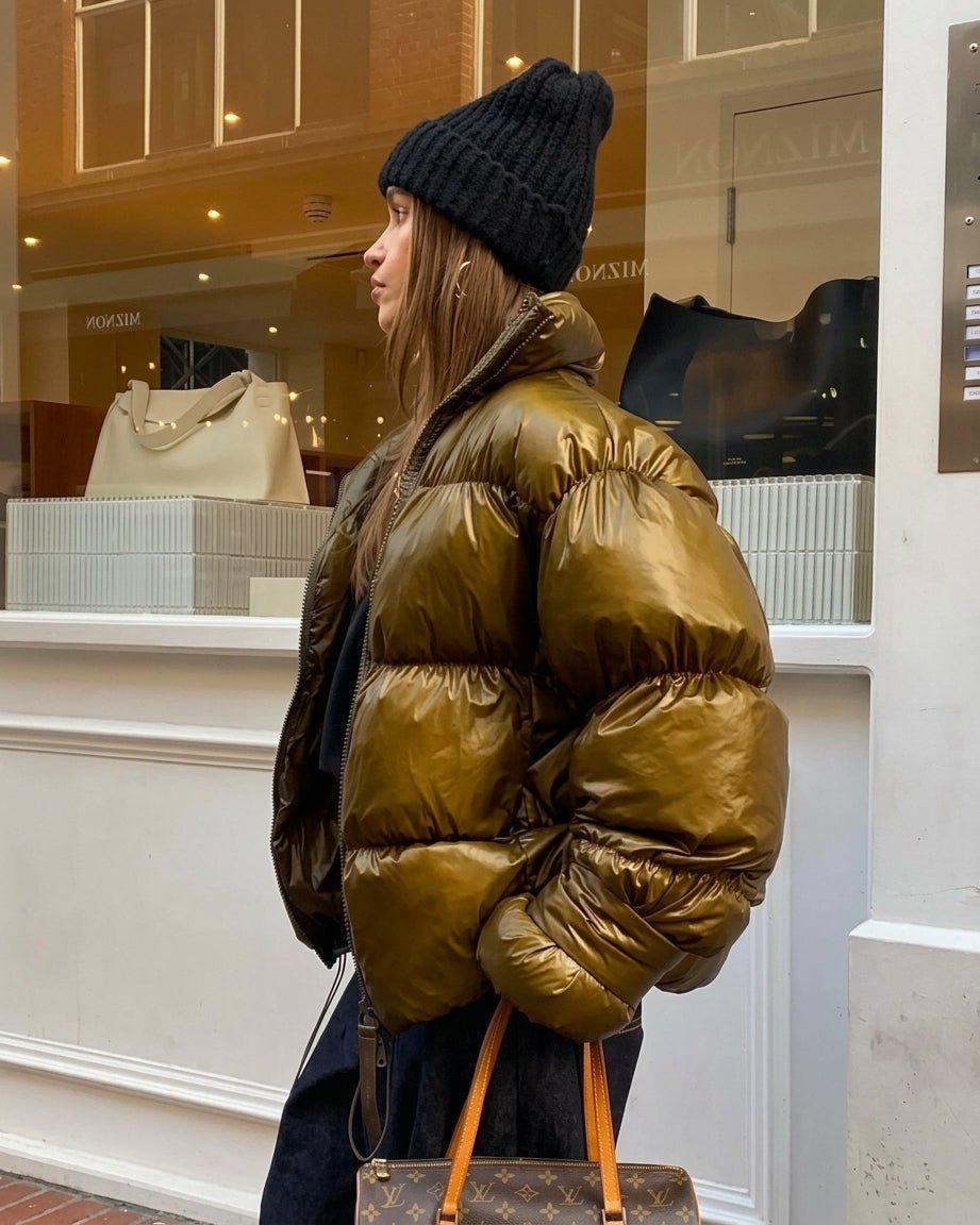 Monica Shiny Puffer Jacket