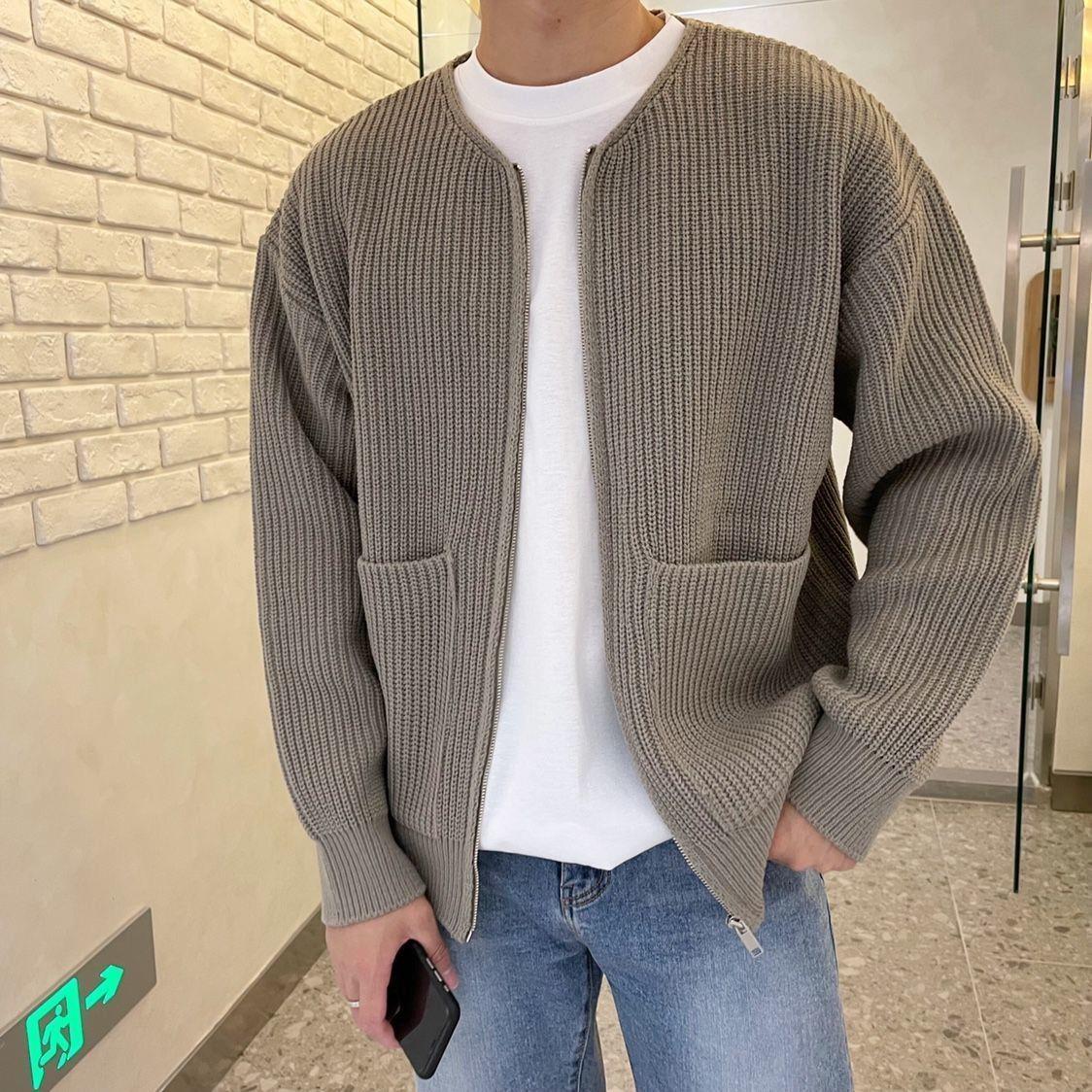 Men’s earth tones: brown, taupe and cream - OLANE