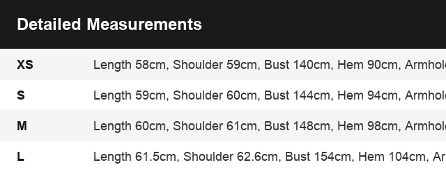 Size Guide