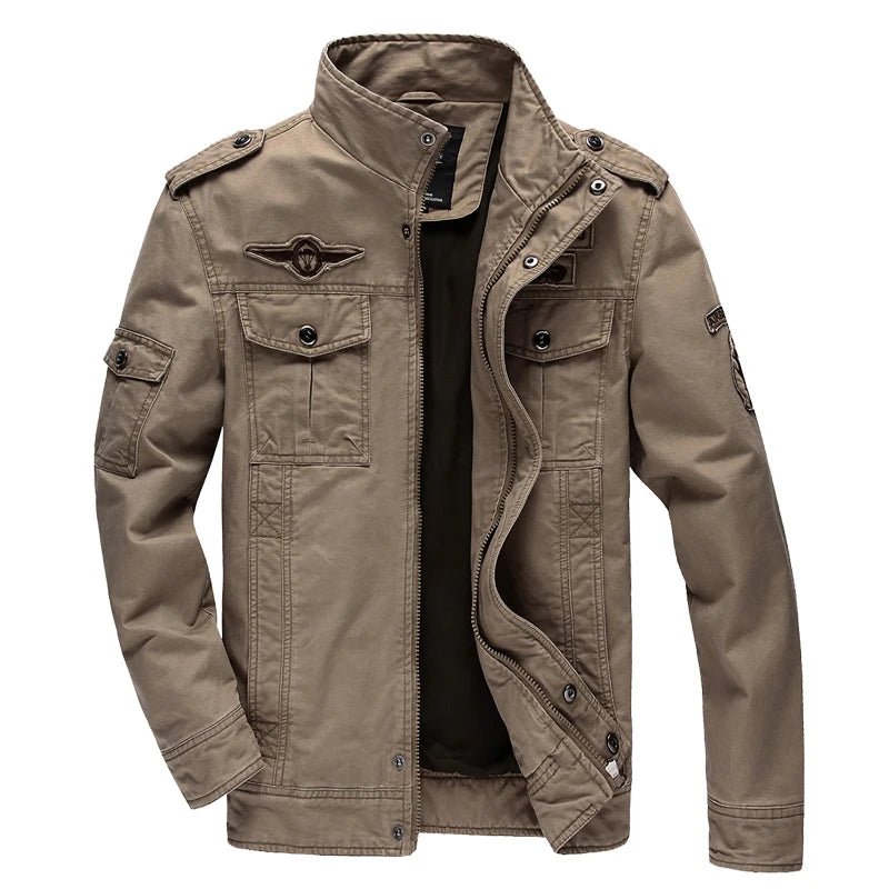 Olane Brand Army Military Style Jacket BrownMJackets