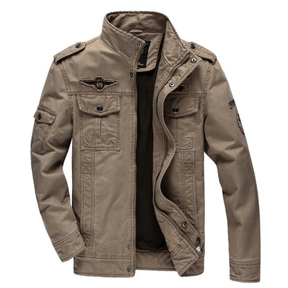 Olane Brand Army Military Style Jacket BrownMJackets