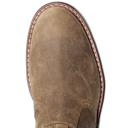 Olane Brand Leather Boots Western Style Black39Men's Boots