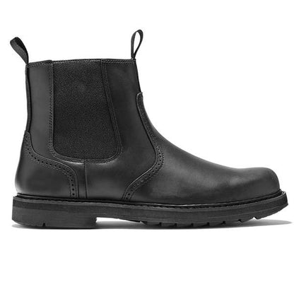 Olane Brand Leather Boots Western Style Black39Men's Boots