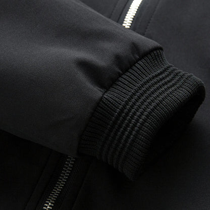 Olane Brand Slim Fit Thin Bomber Jacket Black4XLBomber Jackets