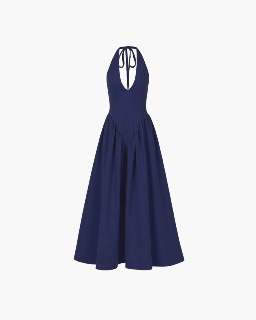 OLANE Chiffon Deep Neck Maxi Dress ClaretMWomen's Dresses