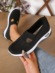 Adriane Comfort Slip-On chaussure de marche tricotée