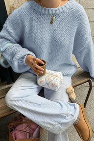 Crew Neck Layering Sweater