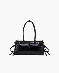 Sac bandoulière en simili cuir Edelle avec détail ceinture