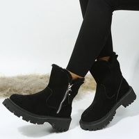 Aeria Faux Suede Boots