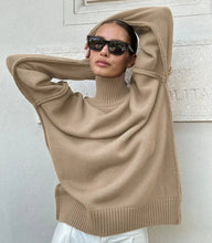 Pull en tricot à col roulé Lexi