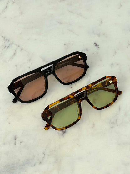 OLANE Oversized Cat-Eye Sunglasses Tortoise / OrangeSunglasses