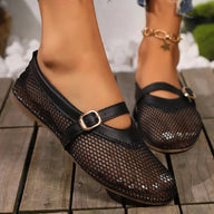 Ballerines Mary Jane en maille Simona