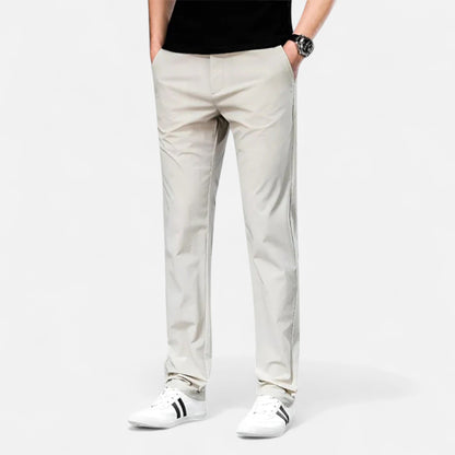 OLANE Slim - Fit Stretch Cotton Chinos BeigeSMen's Bottoms