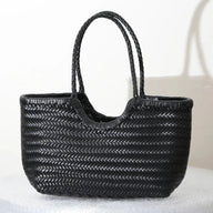 Spacious Woven Tote Bag