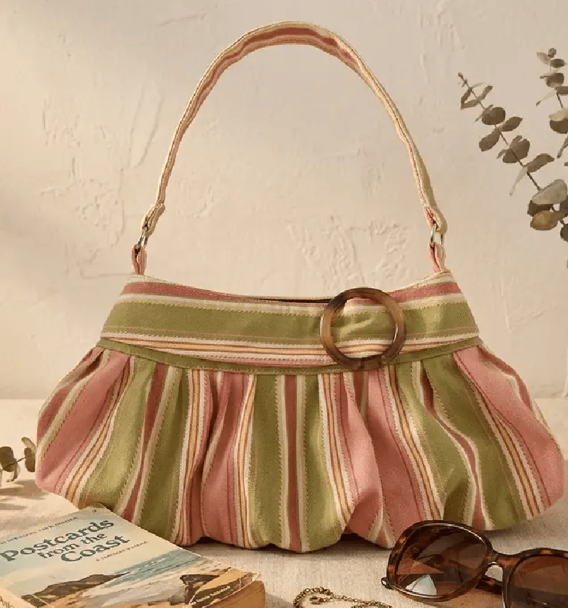 OLANE Stylish Striped Shoulder Bag Women's Handbags