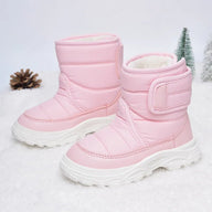 Ahlida Waterproof Kids Winter Snow Boots