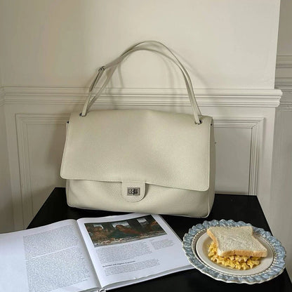 Stylish Chevron Leather Crossbody Bag