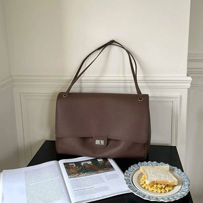 Stylish Chevron Leather Crossbody Bag