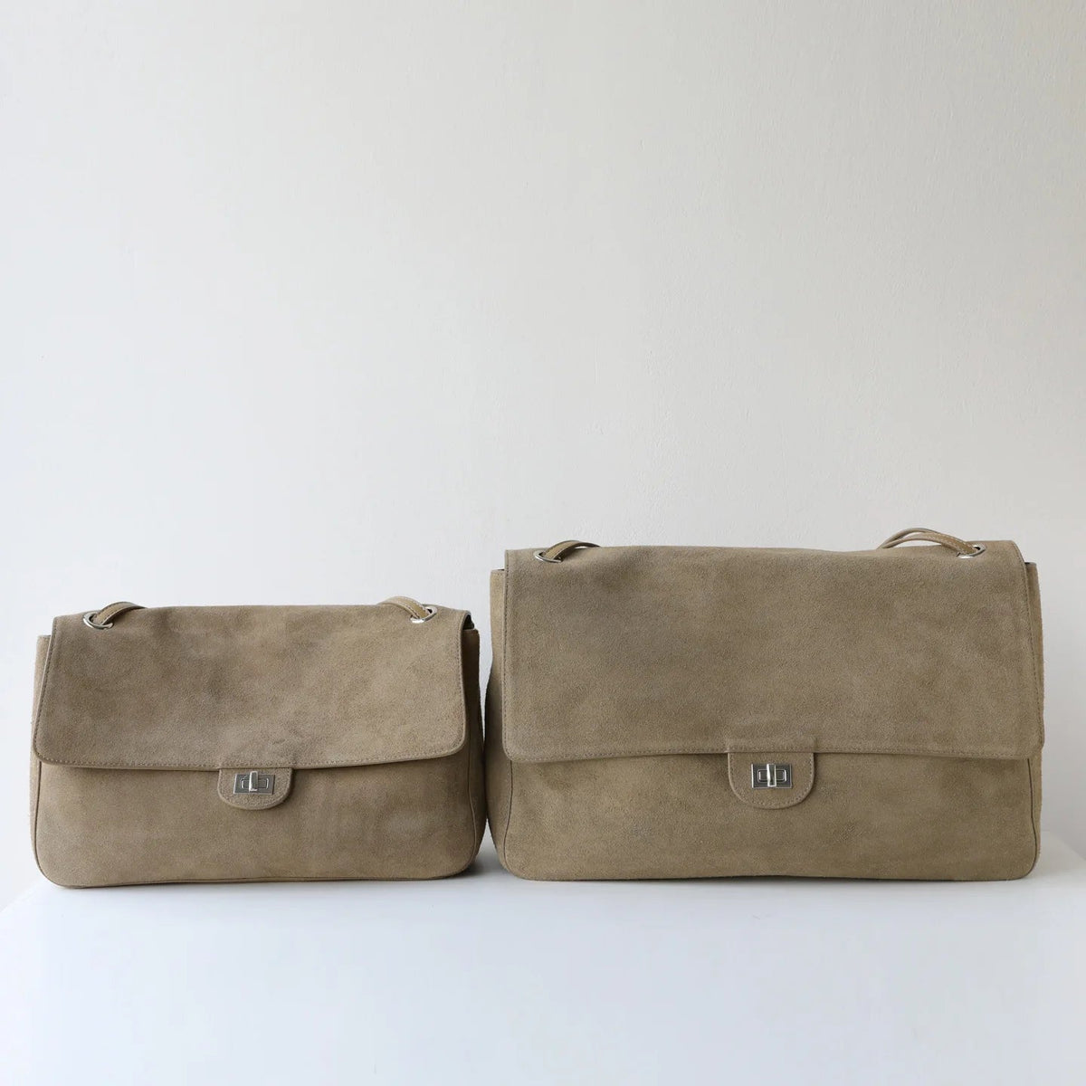 Sac fourre-tout rétro en cuir bovin givré