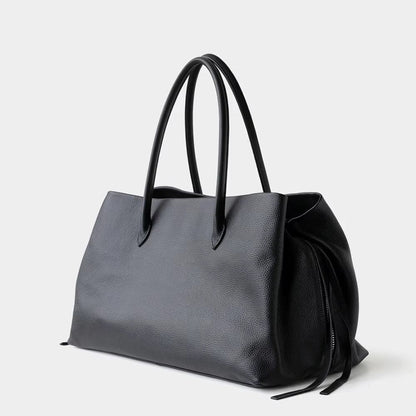 Multi-Compartment Shoulder Tote Bag
