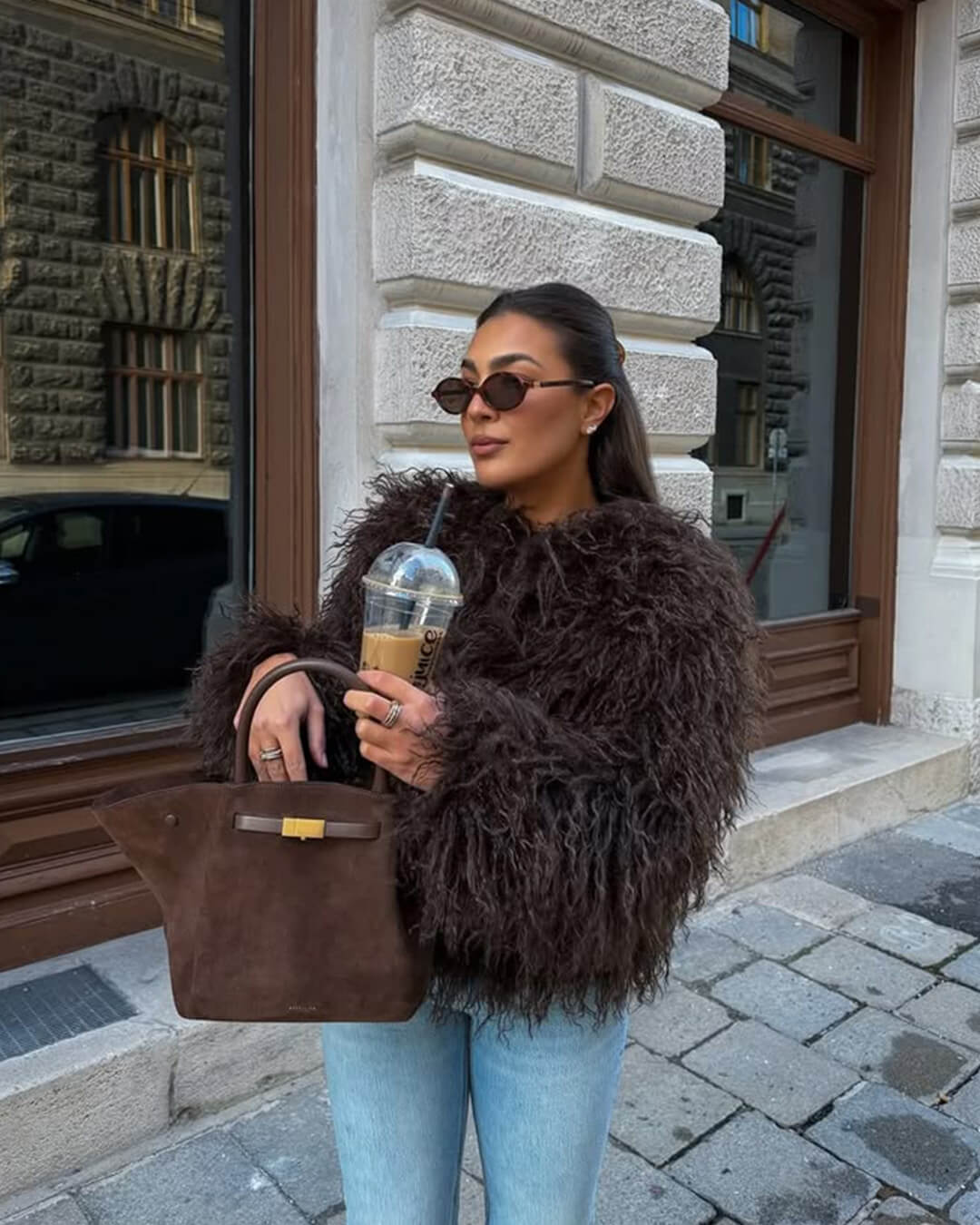OLANE Lara Faux Fur Coat