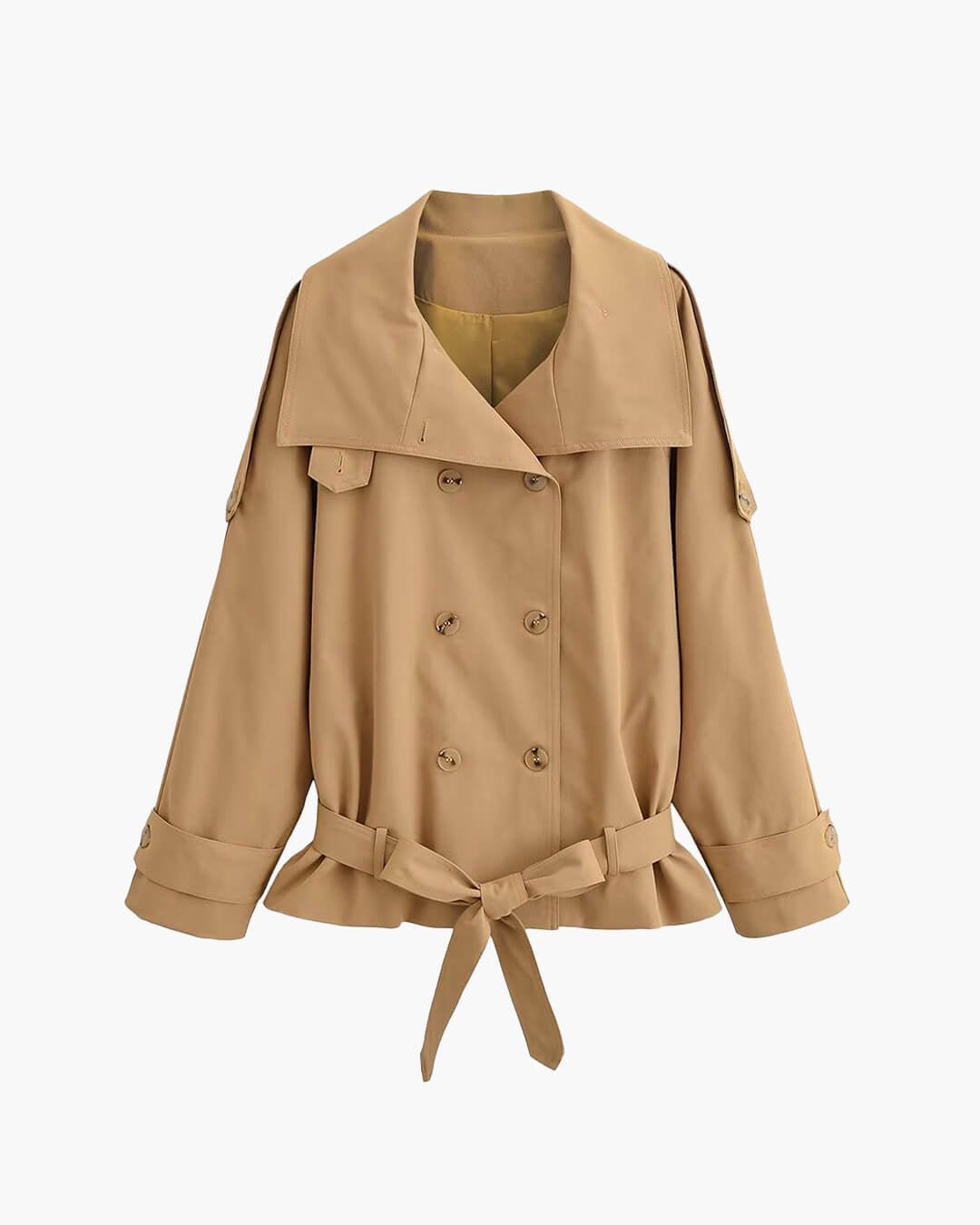 Veste trench utility col montant