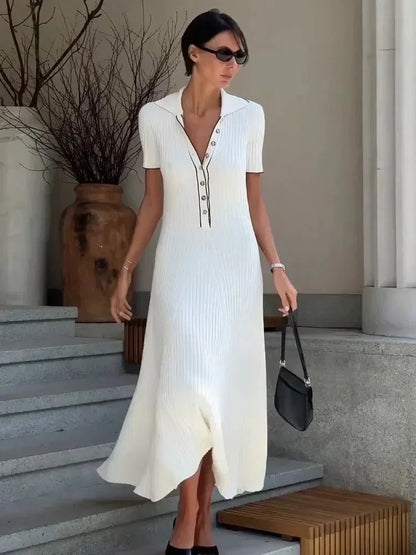 Lumi Tricot Knit Dress