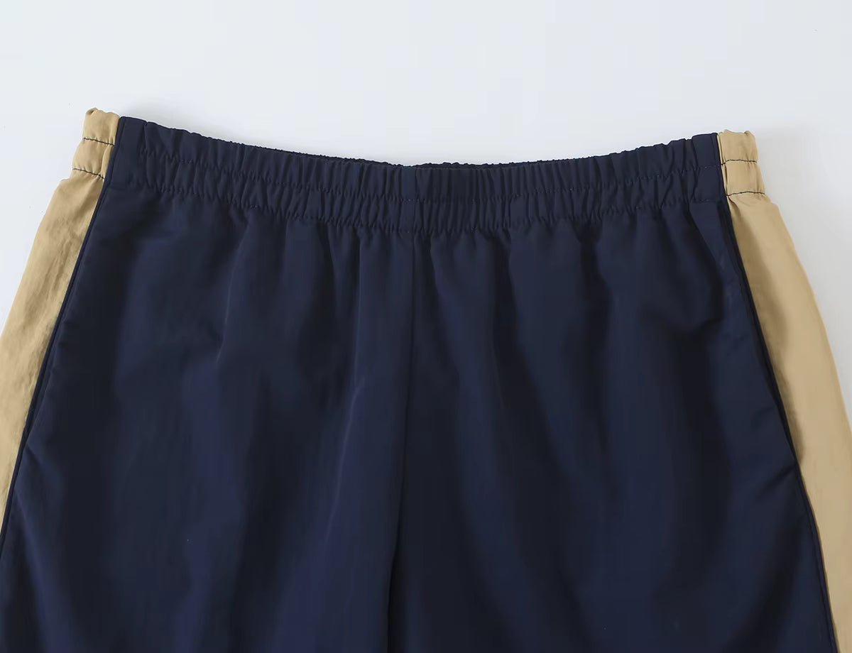Carla Ensemble de survêtement nylon patchwork