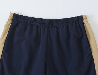 Carla Ensemble de survêtement nylon patchwork