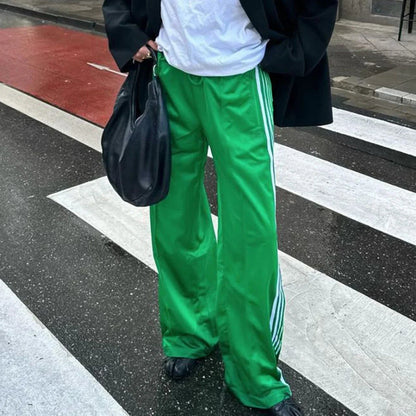 Striped Drawstring Sweatpants
