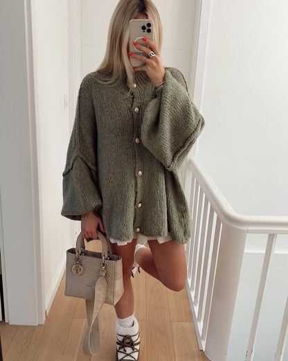 Stylish Long Oversized Cardigan